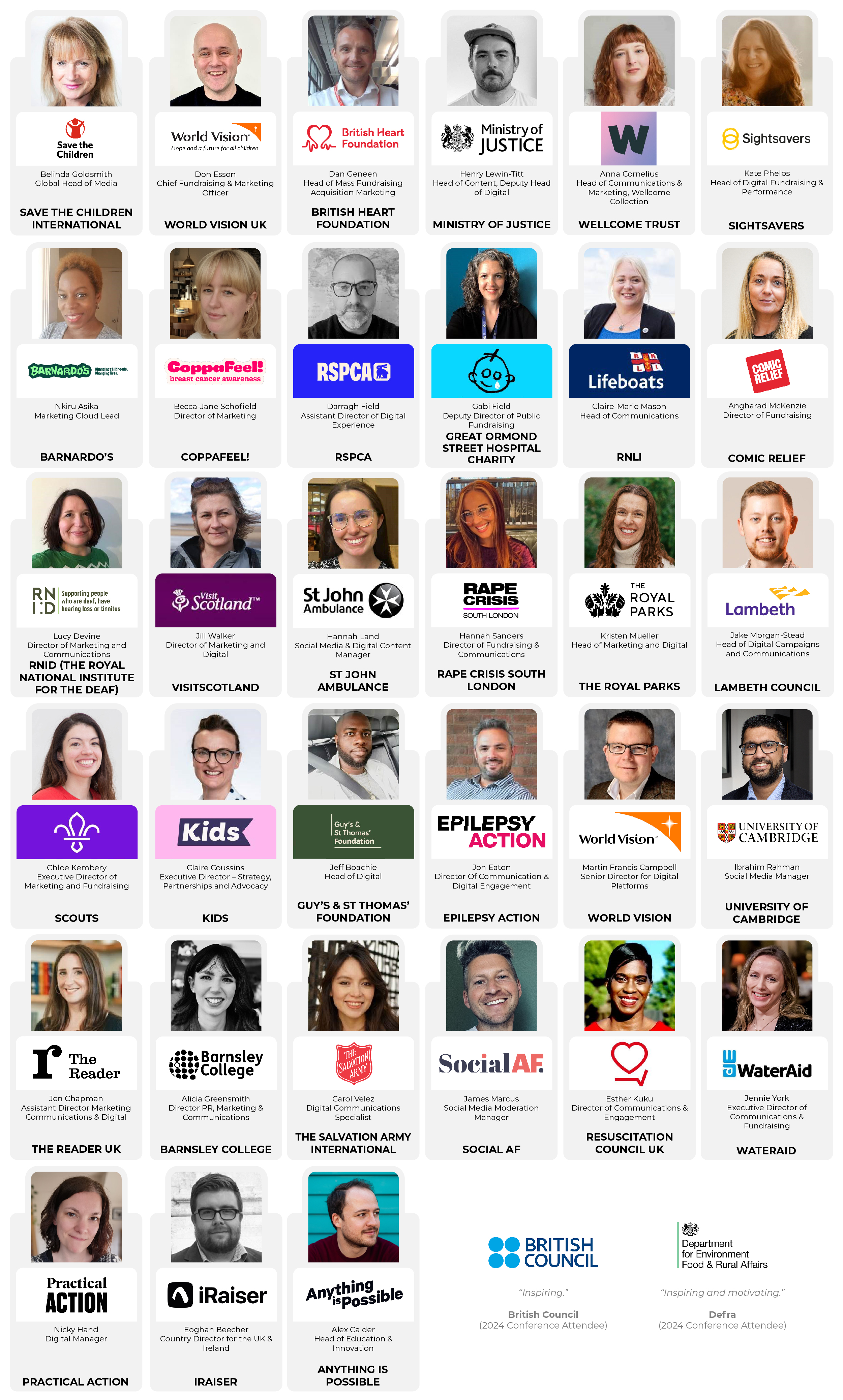 Engaging Digital Comms Conference Speakers