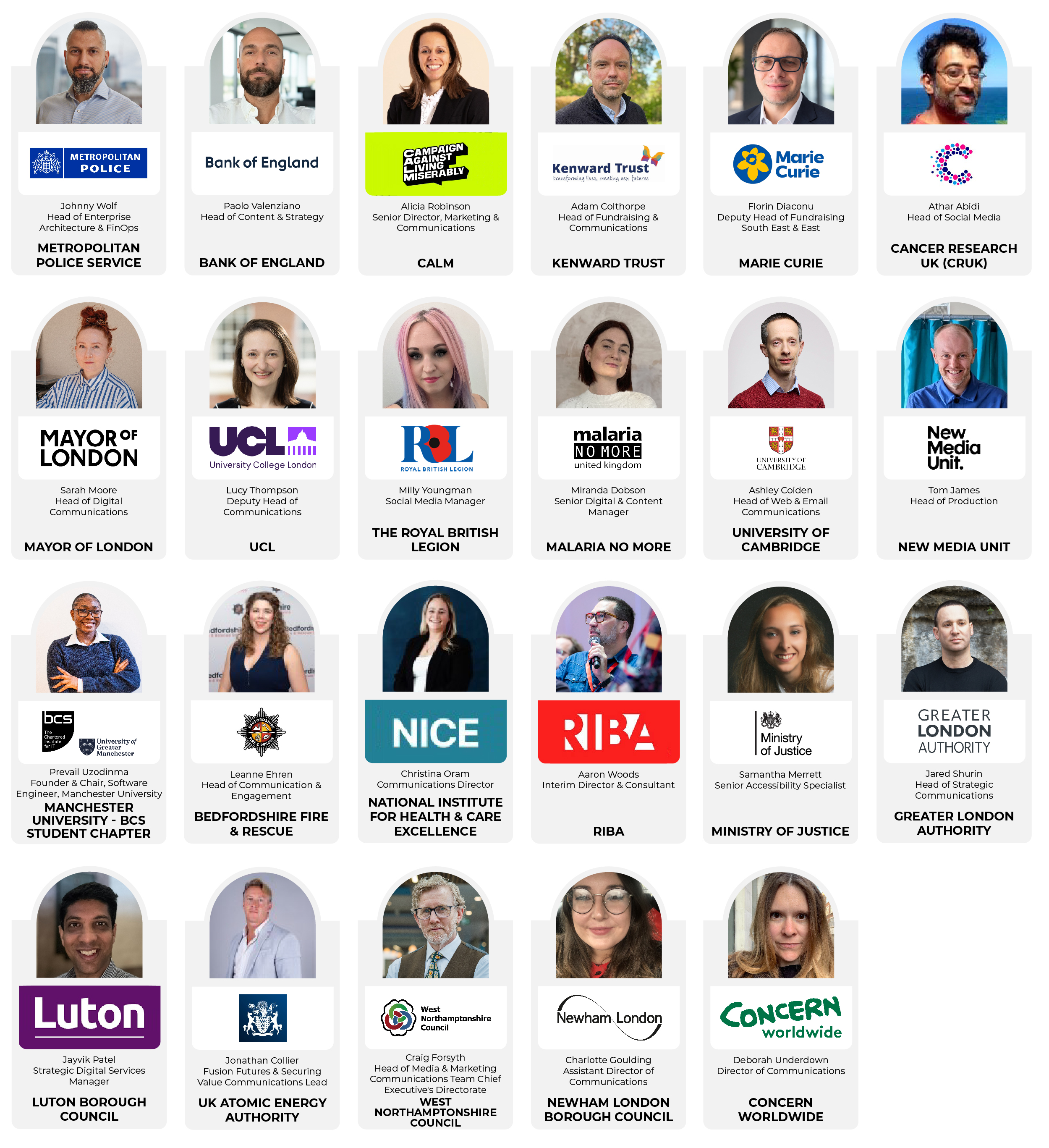 Engaging Digital Comms Conference Speakers